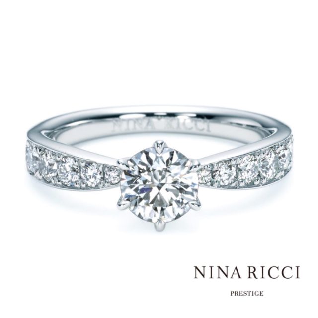 🕊Infini 永遠🕊 古くからファッションやフレグランスの分野で名を馳せてきたブランド『ニナリッチ』🕊 中でも「ニナリッチ　プレステージ」のブライダルコレクションはより高品位な素材と細部までこだわってつくり上げた究極の着け心地で，全ての品質がクラスアップ！！💎  プラチナ・ピンクゴールド・イエローゴールドの中で素材変更も可能な「ニナリッチ　プレステージ」は取扱い店も大変限られています。  #ニナリッチ　#ニナリッチプレステージ　#ninaricci  #ninaricciprestige  #ニナリッチリング