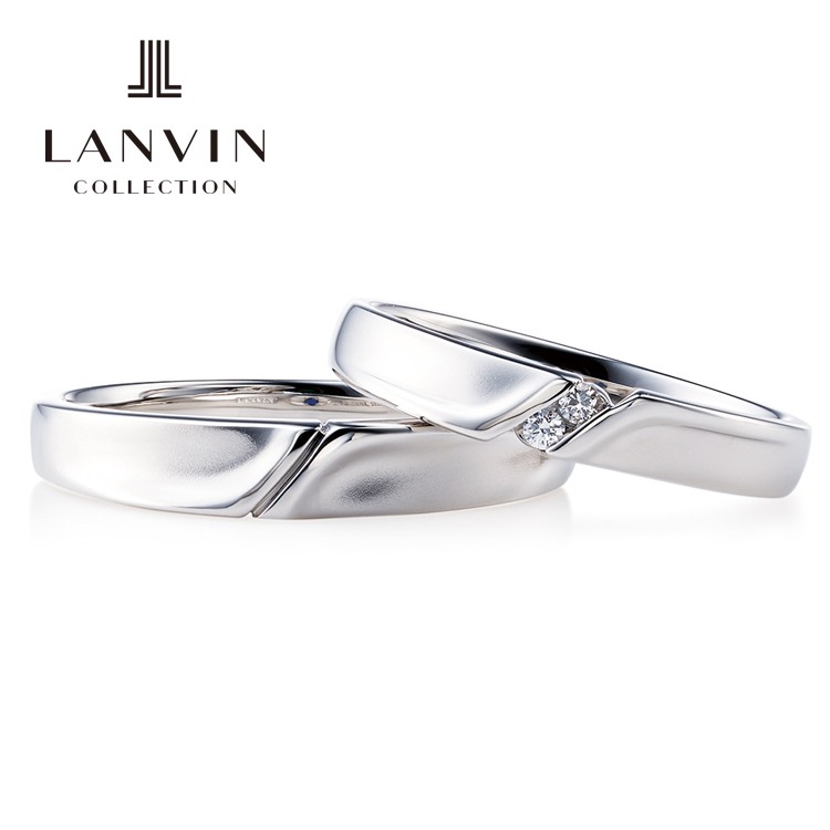 🍀LANVIN COLLECTION 🍀 LANVIN(ランバン)はパリに現存する最も歴史あるブランド。 「エレガンスの代名詞」と呼ばれたデザイナー ジャンヌ•ランバンのシリーズはワンランク上を目指す人のブライダルジュエリーです。 リングには花嫁の幸福への願い『ランバンブルー』へのオマージュとしてブルーサファイアがセッティングされています💎 #lanvin #ランバン