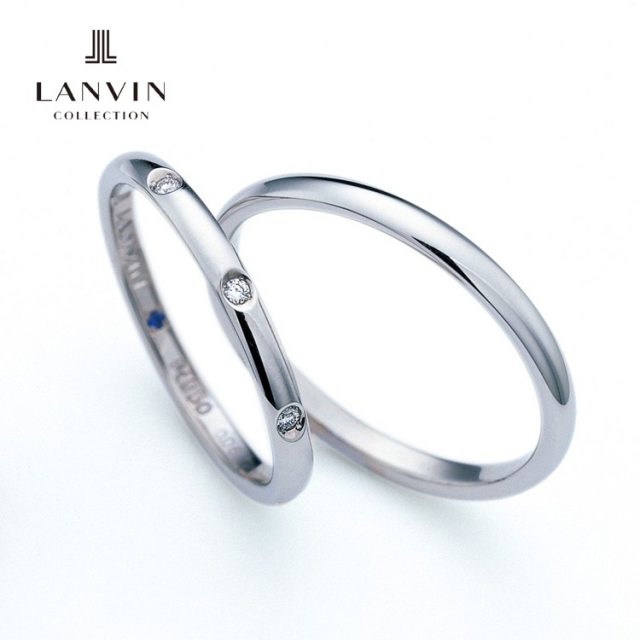 🍀LANVIN COLLECTION 🍀 LANVIN(ランバン)はパリに現存する最も歴史あるブランド。 「エレガンスの代名詞」と呼ばれたデザイナー ジャンヌ•ランバンのシリーズはワンランク上を目指す人のブライダルジュエリーです。 リングには花嫁の幸福への願い『ランバンブルー』へのオマージュとしてブルーサファイアがセッティングされています💎 #lanvin #ランバン